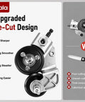Upgrade Beast Fast Cutting Sheet Metal Cutter Attachment dual blade nibbler vs scissors effectiveness comparison