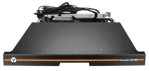 Premium 1U Rack Mount Kvm Console With An Epic 18.5 Inch Lcd Widescreen Tray and Super Crisp 1600X1200 Resolution No Fuss Usb Vga Data Center Server Hookup with cables.
