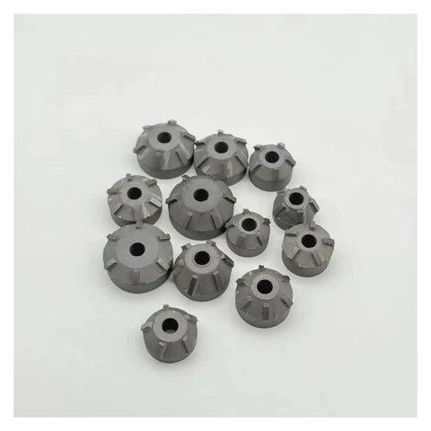 Rock Solid AZAXCQ General Motorcycle Valve Seat Reamer Tool 17-34mm Hard Alloy Wheel Repair Kit cutters on white background