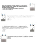 Diagram of Pro Grade Digital Ultrasonic Level Meter 0-10m Range DC24V LCD Display 4-20mA Output Water Level Sensor installation.