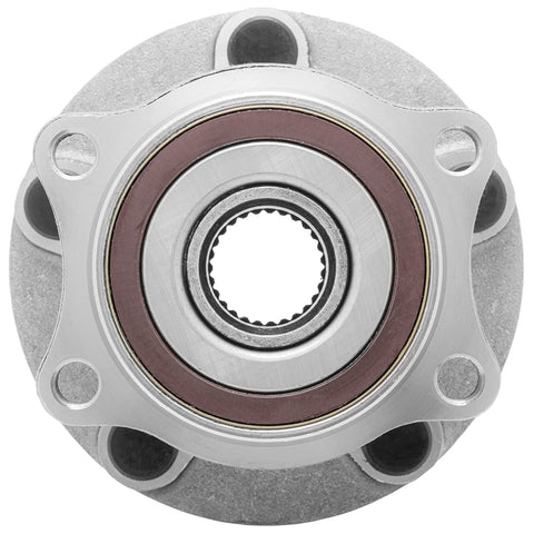 Front view of 2-Pack Rear Wheel Hub Bearing Assembly For Subaru Vehicles 2019-2024 Ascent, Forester, Outback, Legacy, WRX, WRX STI, Impreza
