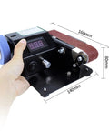Heavy Duty 13000Rpm Desktop Belt Sander And Smart Knife Sharpener with digital display, compact size, suitable for polishing and grinding.