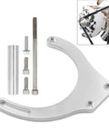 Beefed Up Adjustable Low Mount Alternator Bracket for Big Block Chevy Engines Compatible with V Belt Long Water Pump Kits Aluminum Alloy