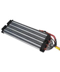 Heavy Duty 220V 2500W AC DC Industrial Ceramic Air Heater Featuring Rock Solid Constant Temperature Control Precision Heating Element 280X102MM.