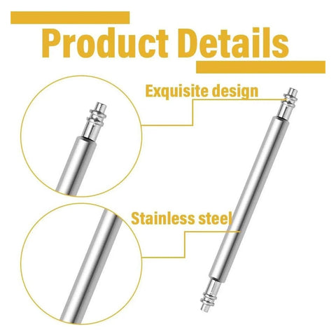 Ultimate 41 Piece Watch Repair Kit includes stainless steel replacement pin