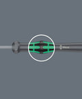 Micro Hex Screwdriver For Electronics With Kraftform Micro Handle Slick Anti Roll Swivel Cap Black Point Tip Hex Plus Socket Compatibility 0.9 X 40 Mm