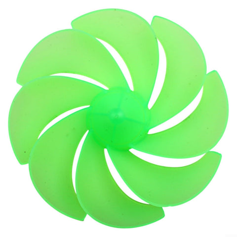8-Leaf Wind Turbine Fan Blades 12cm Diameter For DC Motors And Generators Green Plastic Propeller Kit With 2mm Bore For DIY Science Projects And Home Wind Power Setup Maker Friendly Educational Kit