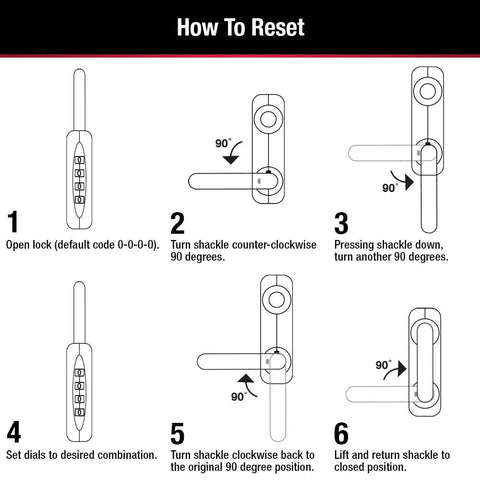 Indoor 4-Digit Resettable Locker Lock With Stainless Steel Body For Gym And School Lockers, Heavy Duty Security Built Like A Tank, Easy To Set And Reset, Colors May Vary