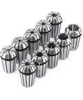 Get Ready With This Premium 10pc ER20 Spring Collet Set Made From Tough 65Mn Steel with various sizes for CNC machines and routers
