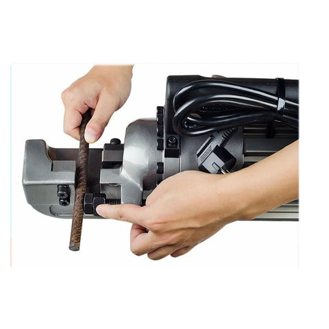 Pro Hydraulic Scissor Crimping Tool SC-16A Electric Steel Bar Cutter with smooth NSK bearing, cutting steel rod by hand.