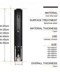 Push To Open 45mm Drawer Slides With Quiet Glide Three-Section Rail, Soft Rebound And Smooth Opening, Ten Inch Length, 25 Cm
