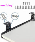 One Pair 14 Inch Heavy Duty Steel Drawer Slides Silent Ball Bearings 40kg Load Capacity Cabinet Furniture Workshop Smooth Glide Robust Construction Easy Install No Jank Vibe For Home Renovation Projects Reliable Long Term Storage Solutions screw fixing hardware