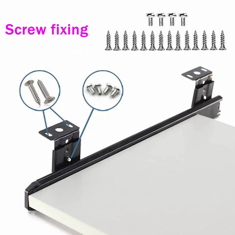 One Pair 14 Inch Heavy Duty Steel Drawer Slides Silent Ball Bearings 40kg Load Capacity Cabinet Furniture Workshop Smooth Glide Robust Construction Easy Install No Jank Vibe For Home Renovation Projects Reliable Long Term Storage Solutions screw fixing hardware