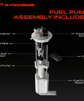 Heavy Duty Electric Fuel Pump Module Assembly With Integrated Pressure Sensor Fits Hyundai Sonata 2006 Through 2010 showing included components.