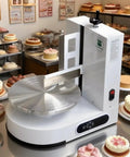 Pro Grade Cake Decorating Turntable With Smoothing Coating Machine for 6 to 14 Inch Cakes, AC110V, bakery setting
