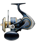 Saltiga Spinning Reel 20 14000-XH 2020 Model, Heavy Duty Saltwater Powerhouse with egg knob and gold details