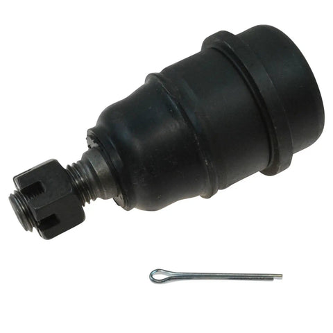 Front Upper And Lower Ball Joint Set 4 Piece For Driver And Passenger Sides Direct Fit Replacement With 2 Upper And 2 Lower Joints OE Quality Easy Bolt On Install Built For Long Lasting Performance black ball joint with cotter pin
