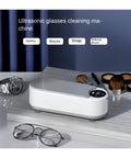 Portable Ultrasonic Cleaner With 360 Rotating Wash For Watches Jewelry And Dental Gear Compact Glovebox Friendly Build on a countertop.