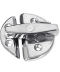 Marine Cabinet Door Catch Latches 316 Stainless Steel Push Button Hardware for boats and outdoor gear rustproof easy install