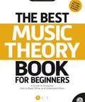 Crack The Code On Music Theory For Beginners With This Straightforward Guide, paperback, cover featuring yellow and black design.