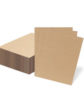 50 Pack 8.5X11 Corrugated Cardboard Sheets Flat Cardboard Inserts for Shipping Packing and DIY Crafts Built Tough as Nails