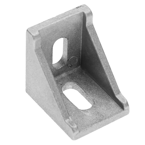 L Shaped Aluminum Corner Brackets 25 Pcs Pack Heavy Duty Right Angle Braces For DIY Projects Cast Aluminum Shelf And Furniture Support