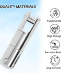 Heavy Duty Cable Pulling Swivel With Breakaway Safety Pin And Precision Ball Bearings For Smooth As Silk Three Sixty Degree Rotation Handles Hella Strong Three Ton Workload Ideal For Demanding Electrical Wire Pulling Tasks Comes As A Quality Two Pack, stainless steel build.