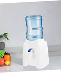 Portable Mini Cold Water Dispenser For Countertop Bottled Water Holder With Slip Design Easy To Clean Space Saving Great For Office And Home Use