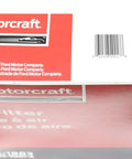 Top view of Motorcraft packaging for Engine Air Filter OE Replacement For Ford Expedition F-150 Super Duty And Lincoln Navigator Mark LT