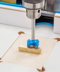 Premium Brass Setup Bars And Precision Height Gauge Master Kit For Woodworkers Includes Eleven Laser Marked Guide Blocks in use with router.