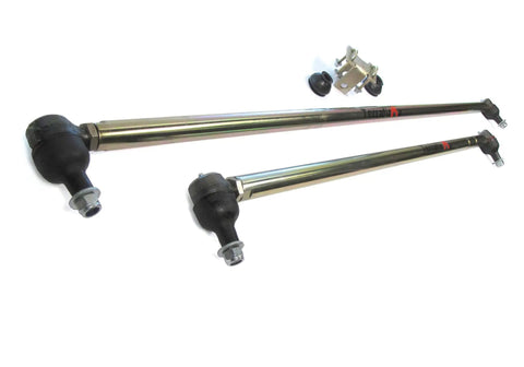 Heavy Duty Steering Track Rod And Drag Link Assembly For Land Rover Discovery 2 1999 2004 Upgrade Front End Alignment And Steering Performance With OEM Quality Fit And Beefed Up Front End Control On Rough Terrain. 30mm steel rods with ball joints