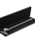 Durable 12 Inch 300 Mm Dial Caliper Stainless Steel Dual Reading Scale With Inch And Metric Hands in black case