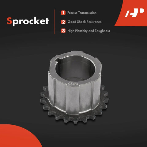 Timing crank sprocket for Engine Timing Chain Kit, 3 Piece Built For Chevy Silverado 1500 2500 HD 3500 Classic GM Trucks