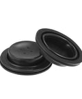 65mm Universal Car Headlight Dust Seal Cap Set For Aftermarket Headlamps Xenon LED Lighting Built Tough Durable Rubber Black