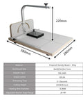 Hot Wire Foam Cutter Table With Adjustable Temperature For Styrofoam And Craft Projects Includes size and dimension details.