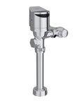 EZ Gear Driven 1.28 GPF AquaSense Exposed Sensor Diaphragm Flush Valve ZER TM Series HET on chrome commercial restroom flush valve