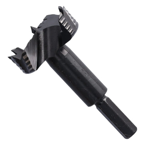 Pro Level German Steel Forstner Bit Set Includes Seven Workhorse Grade Drill Bits Spanning One Quarter To One Inch Wide hex shank drill bit