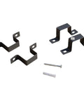 Mounting brackets and screws for 10x10 Steel Outdoor Pergola Gazebo With Weather Resistant Canopy, UV Shield Fabric And Drainage Holes