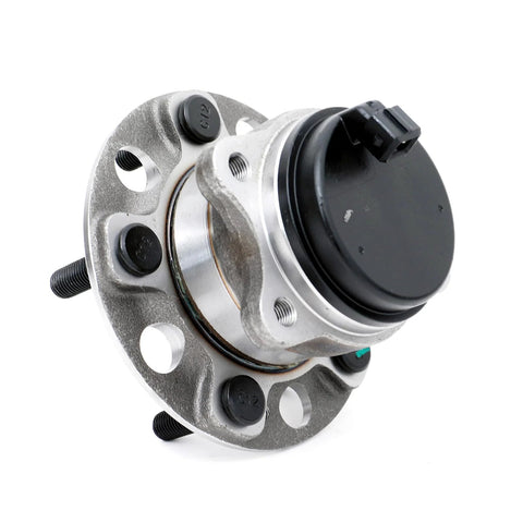 Close-up of Rear Wheel Bearing Hub Assembly Set Of 2 For Easy Install Budget Friendly Replacement Fits Hyundai Sonata 2015 2019 All Models