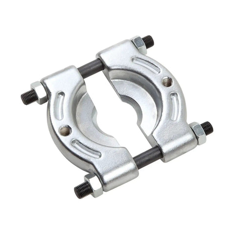 Heavy Duty Bearing Splitter And Remover Tool with adjustable diameter angled edges, showing forged alloy steel construction.