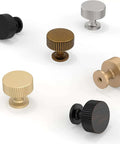 5 Pack Brushed Gold Kitchen Cabinet Knobs And Drawer Pulls Zinc Hardware For Dresser Drawers Sleek Modern Update For Cabinets