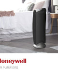 QuietClean Tower Air Purifier For Medium Rooms Up To 170 Sq Ft With Permanent Washable Filters in bedroom setting