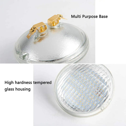 PAR36 LED Landscape Light 6W 600LM Equivalent To 36W Halogen 12V To 36V Warm White 3000K Waterproof Flood Light Bulb structure