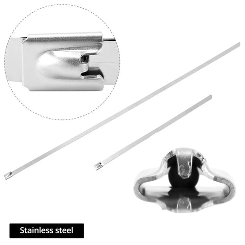 Auto Joint Banding Boot Axle Clamp Pliers Kit With 20 Stainless Steel CV Boot Clamps For Cars And ATVs Beefy Heavy Duty Clamp Tool Set Includes 10 Small And 10 Large Clamps, stainless steel