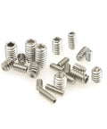 300Pcs Internal Hex Drive Cup Point Set Screws Assortment Kit In 304 Stainless Steel UNC Threads Includes Sizes 2 56 4 40 6 32 8 32 And 12 Varieties