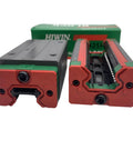 Pro Grade HGH25 Series Linear Guide With GK Block Carriage For CNC Machines, 3D Printers And Automation Systems, Self Aligning Rail Bearings For Smooth Low Play Motion In Semiconductor And Industrial Setups. HG25 block rail set shown