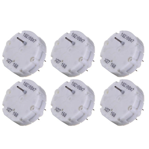 Set Of Six Premium Stepper Motors To Slick Up Your Instrument Panel Gauges Squash Jitter Fix Dead Speedometer Tachometer And Temp Needles Street Tested Quality X27 168