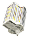 R7S 50W LED Bulb Dimmable 3000K Warm White J Type Double Ended 118mm showing side view with LED strips