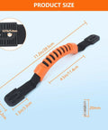4 Pack Kayak Carry Handles With Screws 2 Hole Replacement Handles For Canoe Boat Side Mount Carrying Handles Durable Orange