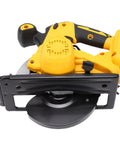 Heavy Duty Cordless Circular Saw With Brushless Motor And 5300 RPM to Slice Through Wood Up To 7 1/4 Inches top view